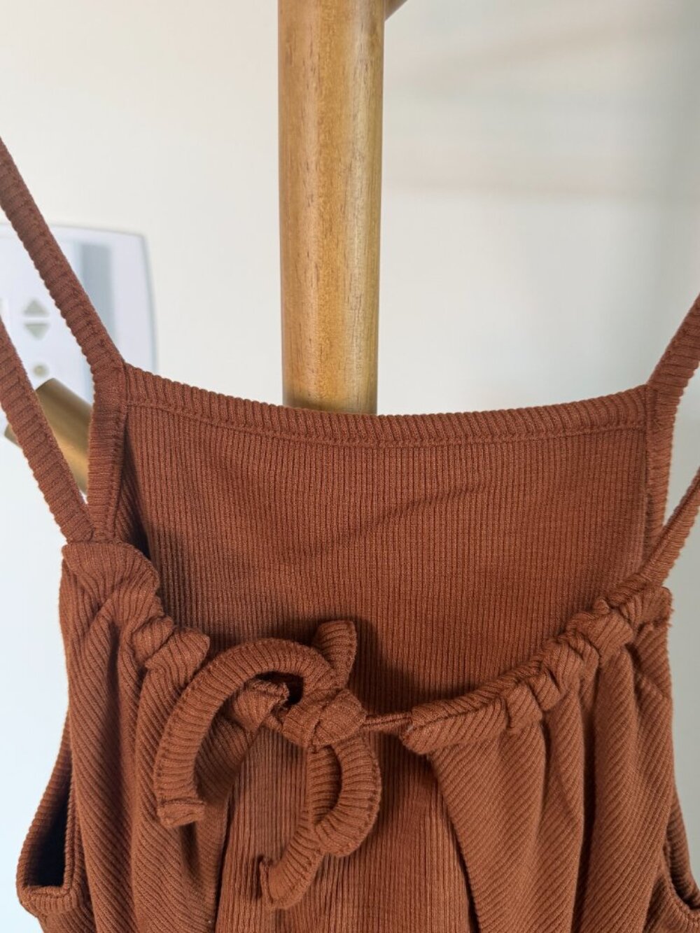 L Space Renata Dress coffee brown medium nwt - Picture 4 of 6